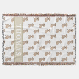 Persoonlijke Dachshund (Glad, Rood) Deken