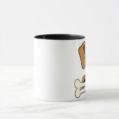 Persoonlijke Dachshund Mok (Midden)