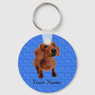 Persoonlijke Dachshund-Sleutelhanger Sleutelhanger