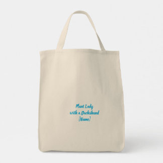 Persoonlijke Dachshund Tuinieren Boodschappentas  Tote Bag