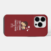 Persoonlijke Dad iPhone Hoes Hoesje (Achterkant horizontaal)