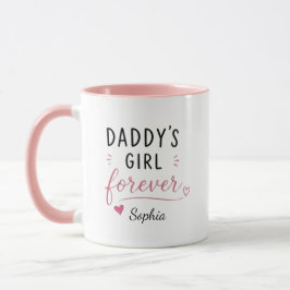 Persoonlijke Daddy's Girl Voor Altijd Mok