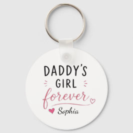 Persoonlijke Daddy's Girl Voor Altijd Sleutelhanger