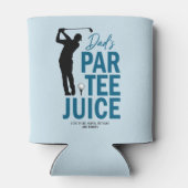 Persoonlijke 'Dad's Par-Tee Juice'-drank Blikjeskoeler (Achterkant)