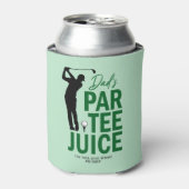 Persoonlijke 'Dad's Par-Tee Juice'-drank Blikjeskoeler (Blikje Voorkant)