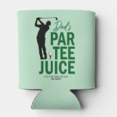Persoonlijke 'Dad's Par-Tee Juice'-drank Blikjeskoeler (Achterkant)