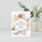 Persoonlijke Dag voor Administratieve Professional Briefkaart (Staand voorkant)