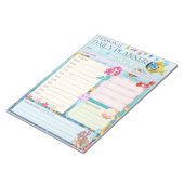 Persoonlijke dagplank onder het Zee Zeemeermin-the Notitieblok (Schuin)