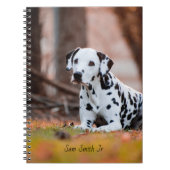Persoonlijke/Dalmatische hond Notitieboek (Voorkant)