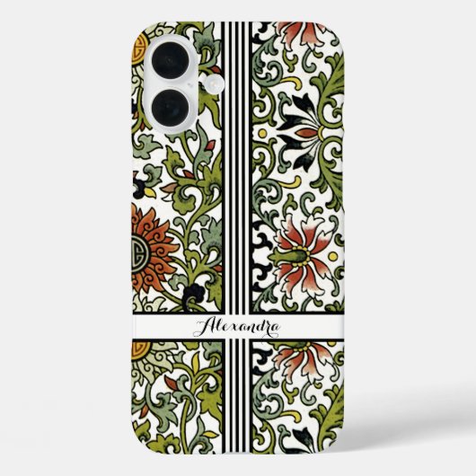 Persoonlijke Damask iPhone 6 hoesje-u kiest Kleur Case-Mate iPhone Case (Achterkant)
