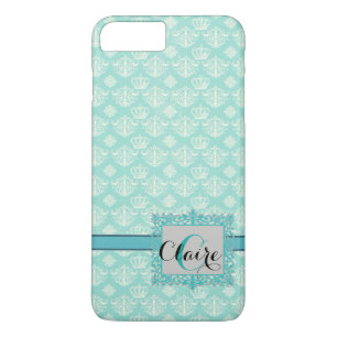 Persoonlijke Damask iPhone 7 Plus Hoesje