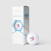 Persoonlijke dames Callaway supersoft golfballen (Verpakking)