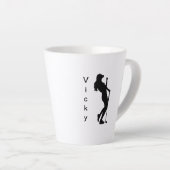Persoonlijke Damesgolf Latte Mok (Rechterhoek)