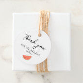 Persoonlijke dank bedankjes labels (In situ)