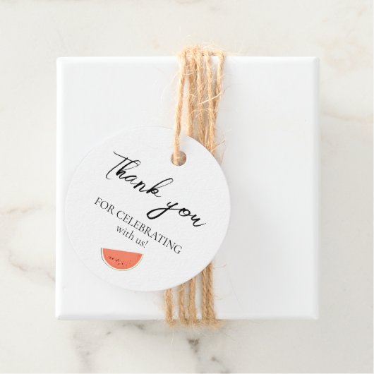 Persoonlijke dank bedankjes labels (In situ)