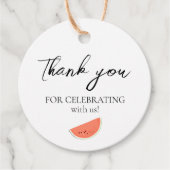 Persoonlijke dank bedankjes labels (Voorkant)