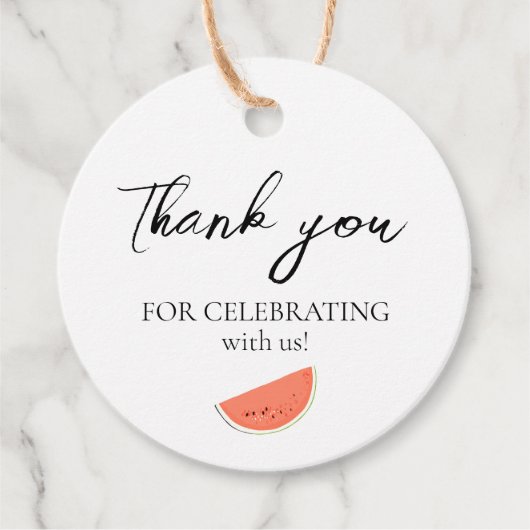 Persoonlijke dank bedankjes labels (Voorkant)