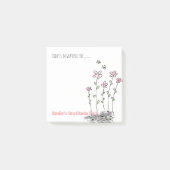 Persoonlijke Dankbriefkaarten - Schrijf en plak Post-it® Notes (Voorkant)