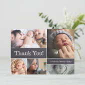 Persoonlijke dankjewel de aankondiging van de Baby (Staand voorkant)