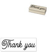 Persoonlijke Dankjewel Rubber Stempel (Gestempeld)