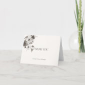 Persoonlijke Dankkaartjes - sepia getint Bedankkaart (Voorkant)