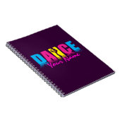 Persoonlijke Dans Danser Notitieboek (Rechterzijde)
