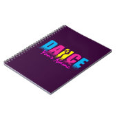 Persoonlijke Dans Danser Notitieboek (Linkerzijde)