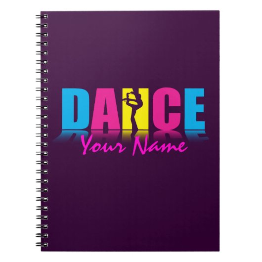 Persoonlijke Dans Danser Notitieboek (Voorkant)