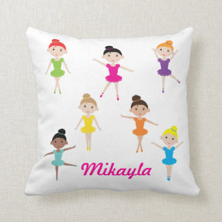 Persoonlijke dansende Ballerina Pillow Kussen