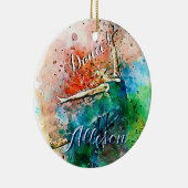 Persoonlijke danser keramisch ornament (Rechts)