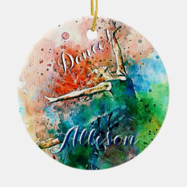Persoonlijke danser  keramisch ornament