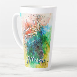 Persoonlijke danser  latte mok