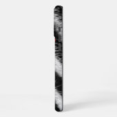 Persoonlijke Danser Rood Zebra #2 iPhone Hoesje (Linkerkant)