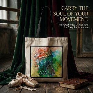 Persoonlijke danser tote bag