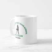 Persoonlijke danser van het drillteam van de Green Koffiemok (Voorkant links)