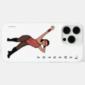 Persoonlijke Danser Witte Print # 2 Case-Mate iPhone Case (Achterkant (horizontaal))