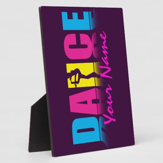 Persoonlijke danseres fotoplaat (Zijkant)