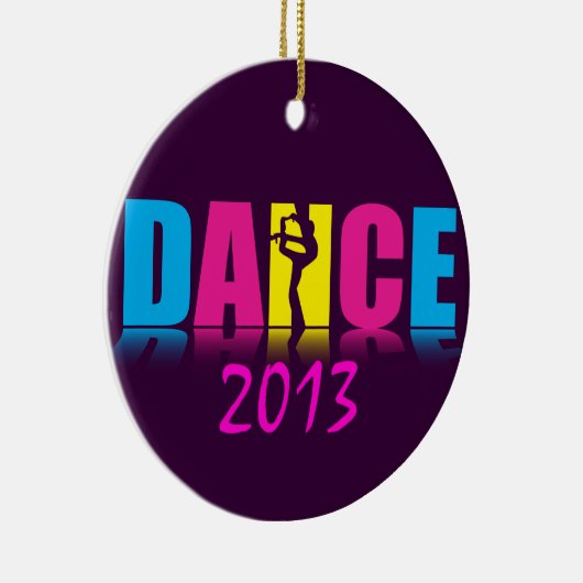 Persoonlijke danseres keramisch ornament (Rechts)