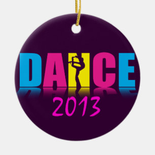 Persoonlijke danseres keramisch ornament