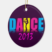 Persoonlijke danseres keramisch ornament (Links)