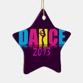 Persoonlijke danseres keramisch ornament (Rechts)