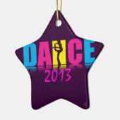 Persoonlijke danseres keramisch ornament (Links)