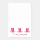 Persoonlijke danseres post-it® notes (Voorkant)