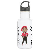 Persoonlijke danseres van dansende leraar hiphop waterfles  (Voorkant)