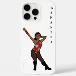 Persoonlijke danseres witte print #1 iPhone 16 pro max hoesje