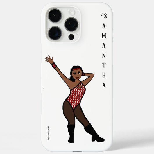 Persoonlijke danseres witte print #1 Case-Mate iPhone case (Achterkant)