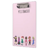 Persoonlijke dansleraar Gift Ballet Tap-klasse Klembord (Links)