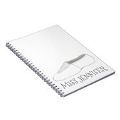 Persoonlijke dansleraar Gym Coach Acro Tumbling Notitieboek (Rechterzijde)