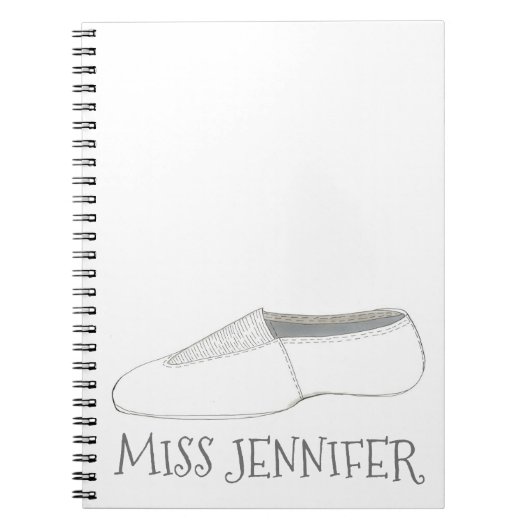 Persoonlijke dansleraar Gym Coach Acro Tumbling Notitieboek (Voorkant)