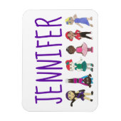 Persoonlijke dansonderwijzer Tap Ballet Overweging Magneet (Verticaal)